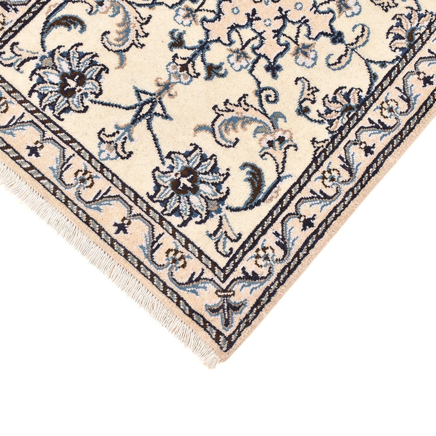 Tapis persan - Nain - 86 x 59 cm - crème