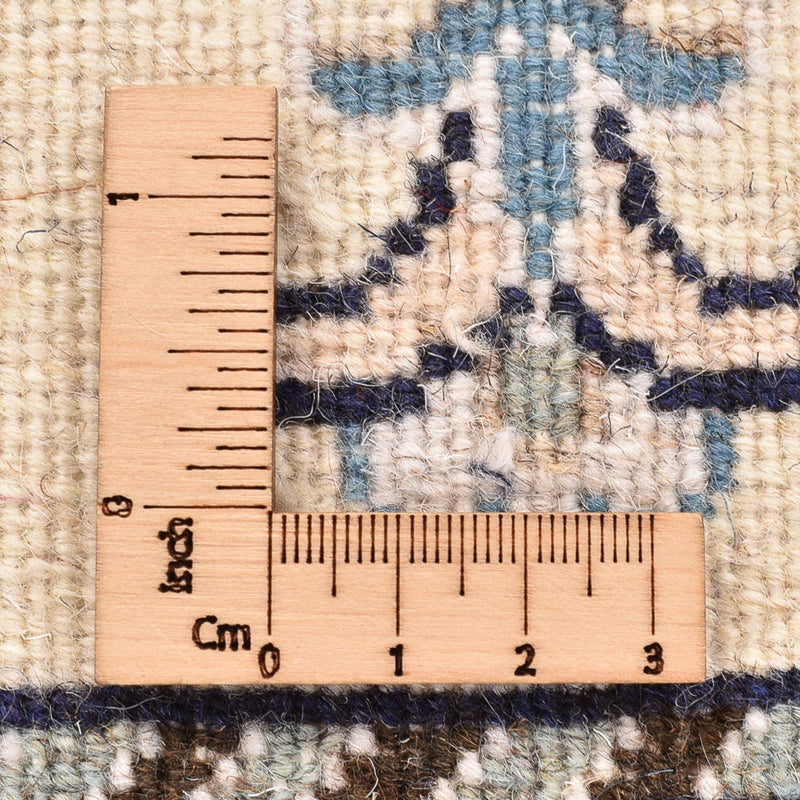 Tapis persan - Nain - 86 x 59 cm - crème