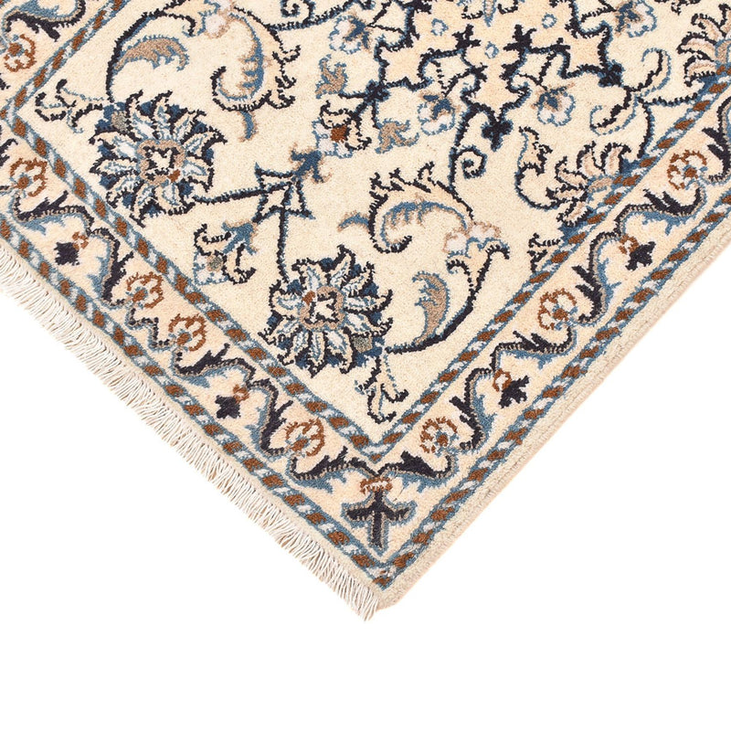 Tapis persan - Nain - 88 x 58 cm - crème