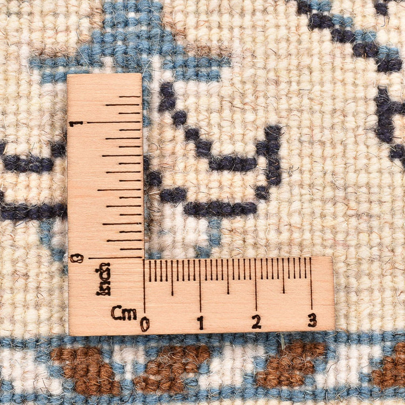 Tapis persan - Nain - 88 x 58 cm - crème