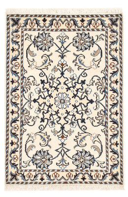 Tapis persan - Nain - 87 x 58 cm - crème