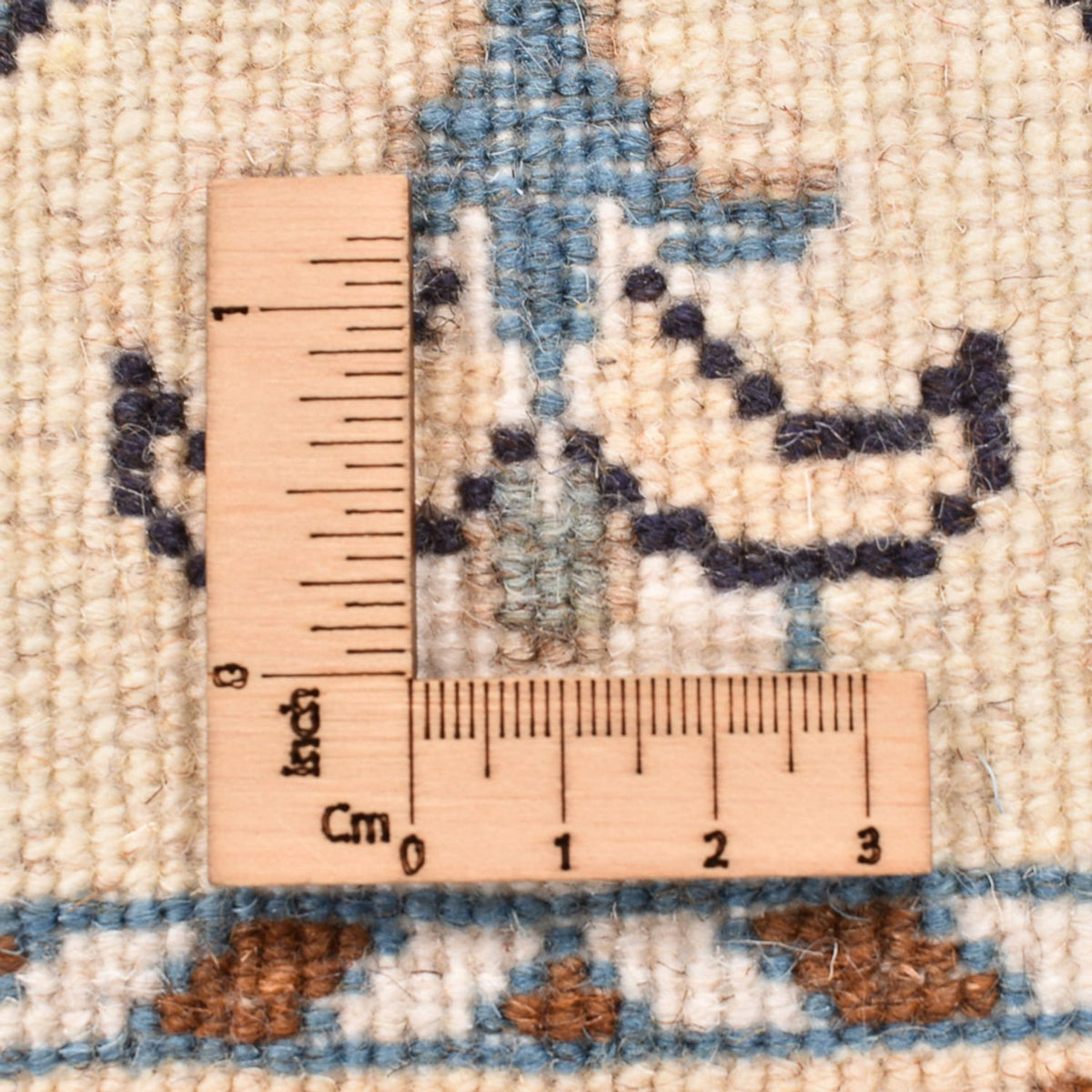 Tapis persan - Nain - 87 x 58 cm - crème