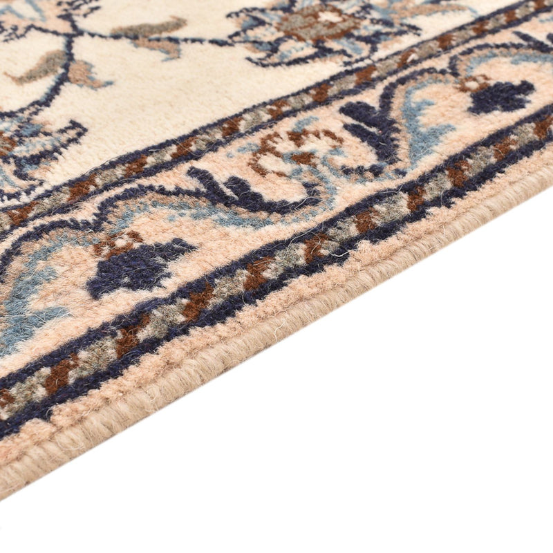 Tapis de couloir Tapis persan - Nain - 208 x 79 cm - blanc