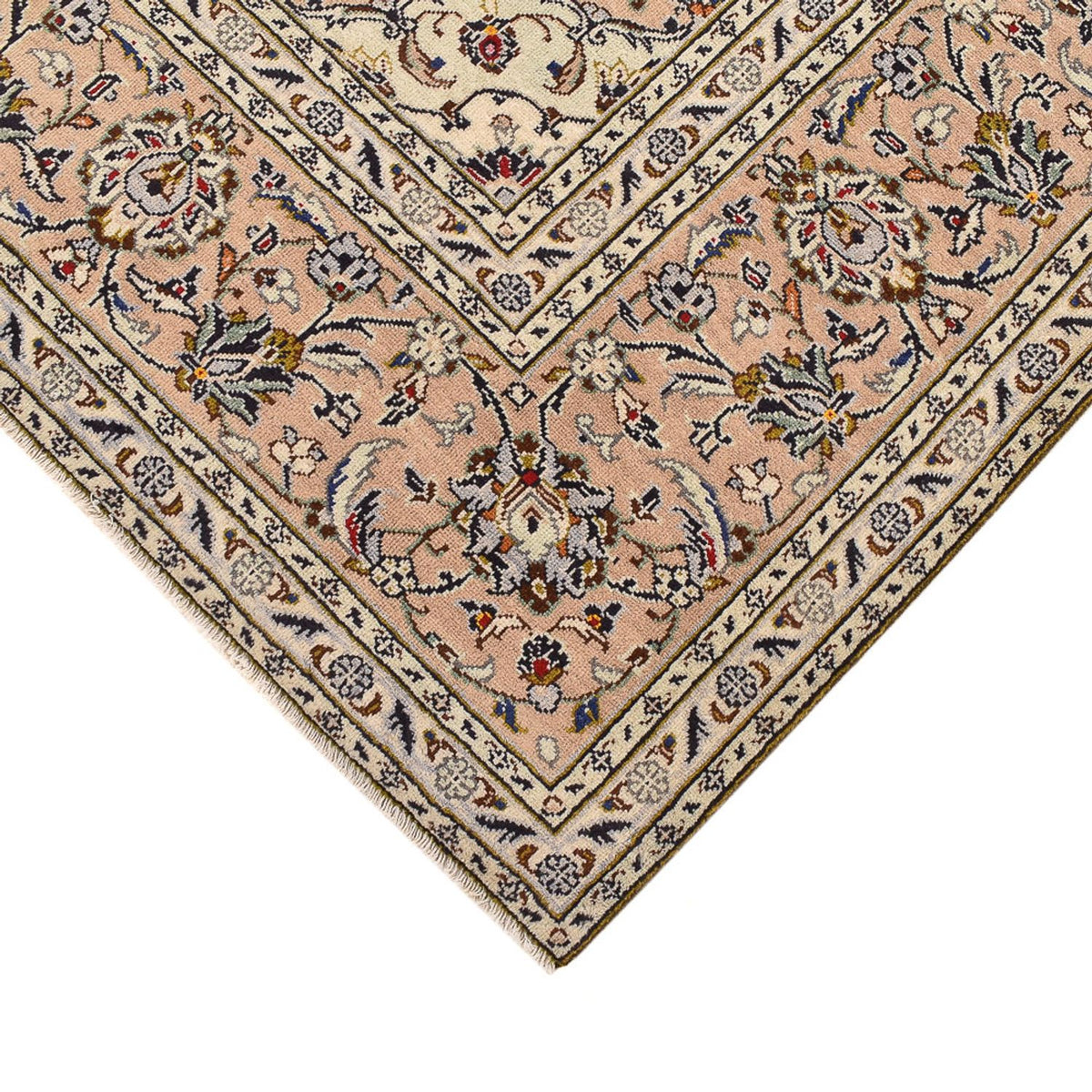 Tapis persan - Keshan - 290 x 205 cm - beige