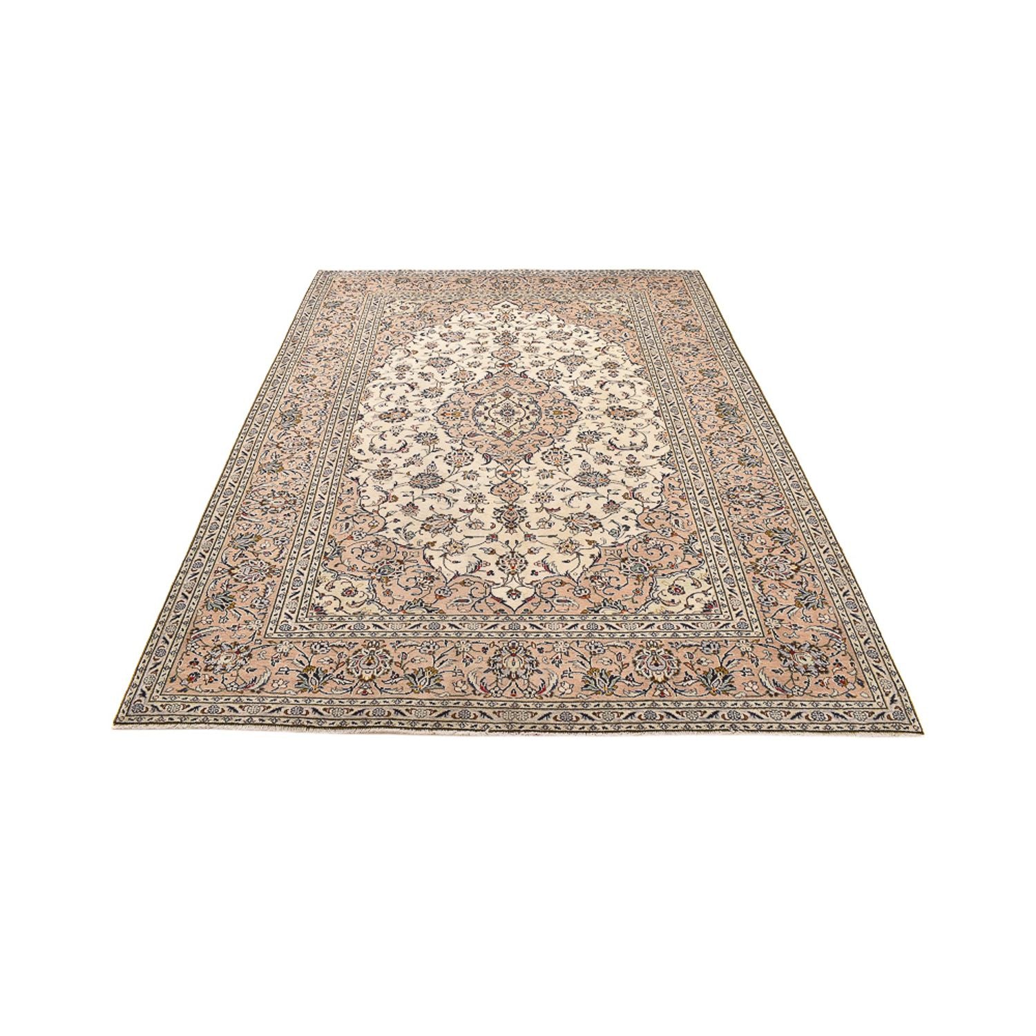 Tapis persan - Keshan - 290 x 205 cm - beige