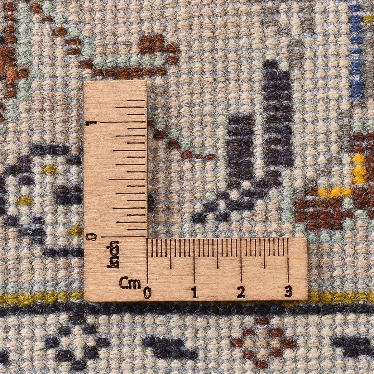 Tapis persan - Keshan - 290 x 197 cm - beige foncé