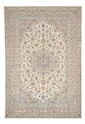 Tapis persan - Keshan - 355 x 245 cm - beige foncé