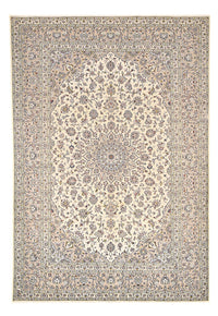Tapis persan - Keshan - 355 x 245 cm - beige foncé