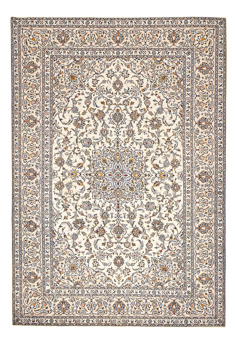 Tapis persan - Keshan - 360 x 245 cm - beige foncé