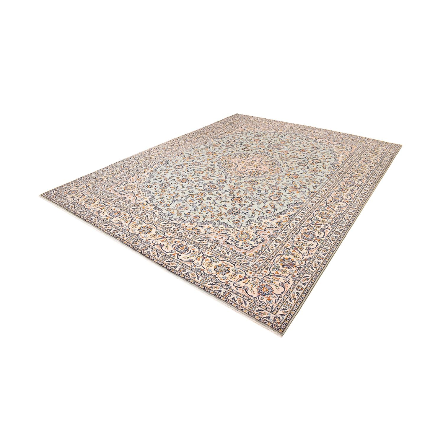 Tapis persan - Keshan - 389 x 294 cm - sable
