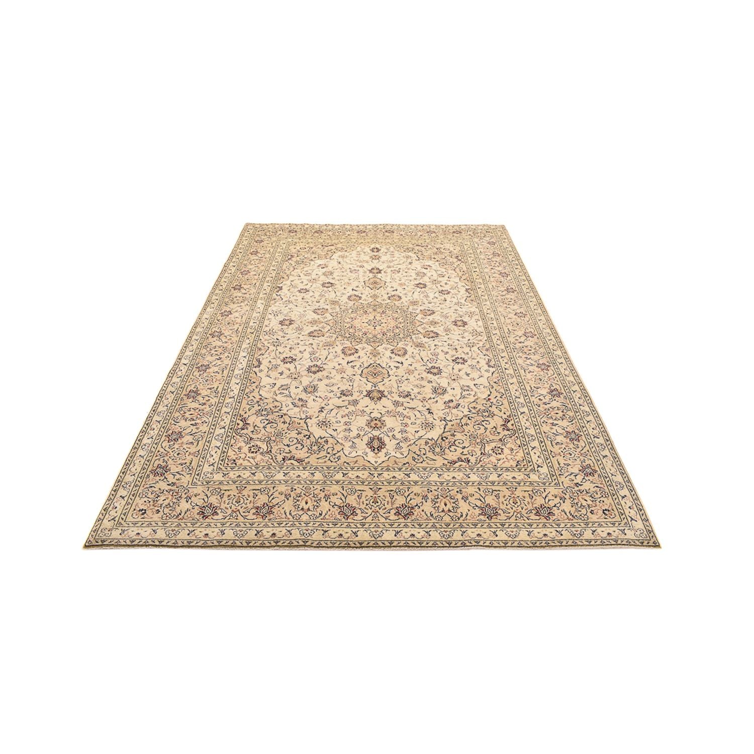 Tapis persan - Keshan - 301 x 202 cm - beige