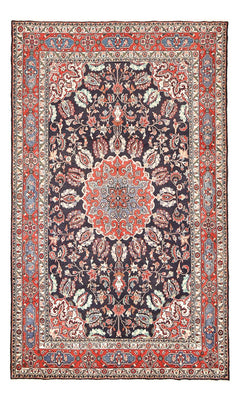 Tapis persan - Nomadic - 340 x 203 cm - rouge foncé