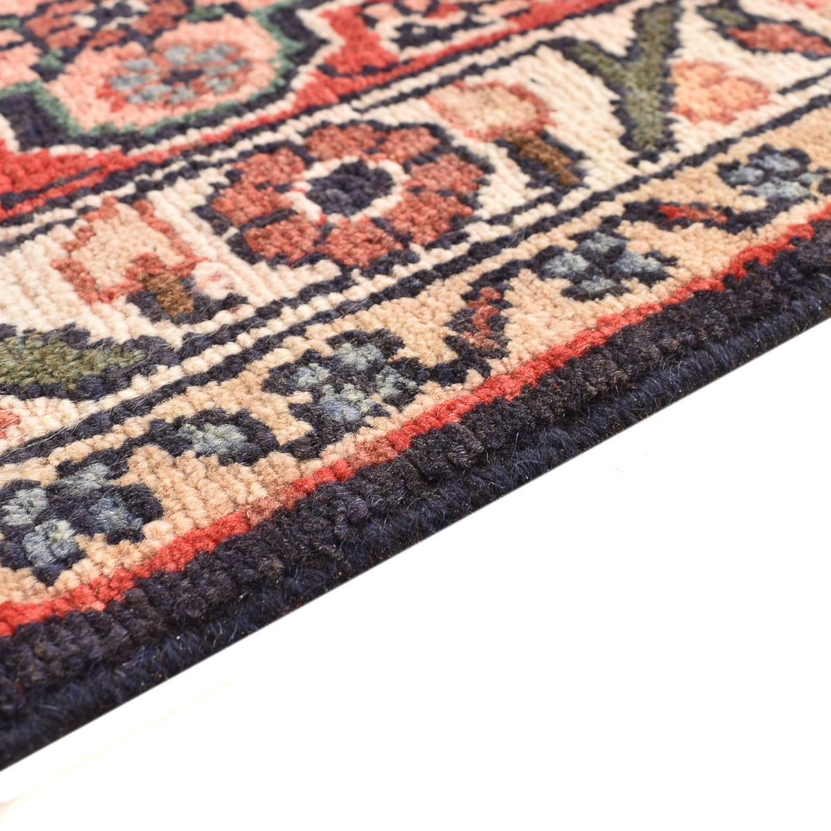 Tapis persan - Nomadic - 340 x 203 cm - rouge foncé