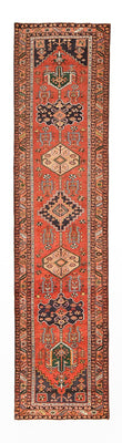 Tapis de couloir Tapis persan - Nomadic - 445 x 105 cm - rouge clair