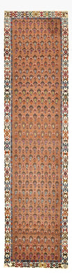 Tapis de couloir Tapis persan - Nomadic - 400 x 98 cm - rouille