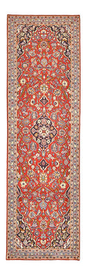 Tapis de couloir Tapis persan - Keshan - 332 x 102 cm - rouge