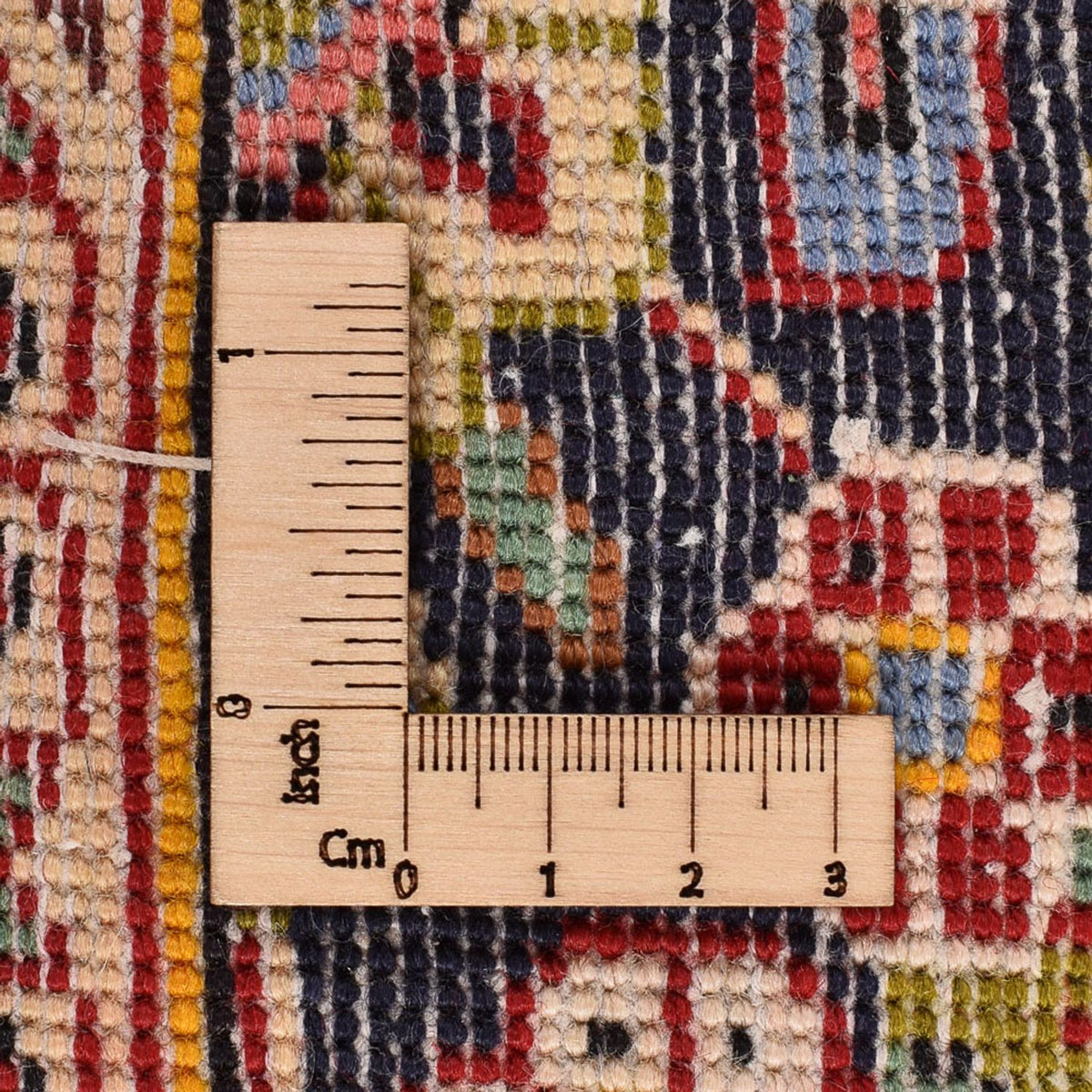 Tapis de couloir Tapis persan - Keshan - 332 x 102 cm - rouge