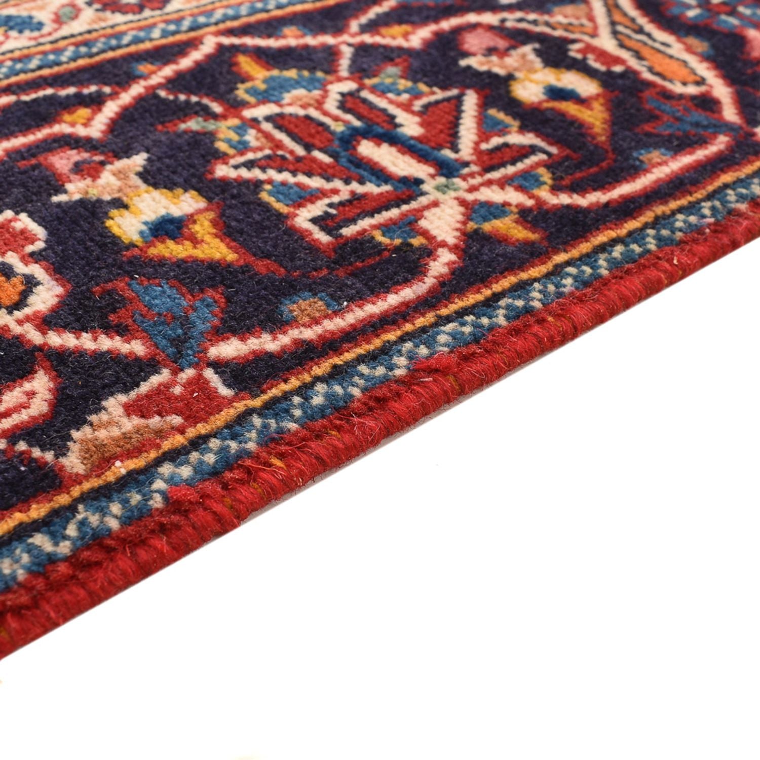 Tapis persan - Keshan - 243 x 140 cm - rouge