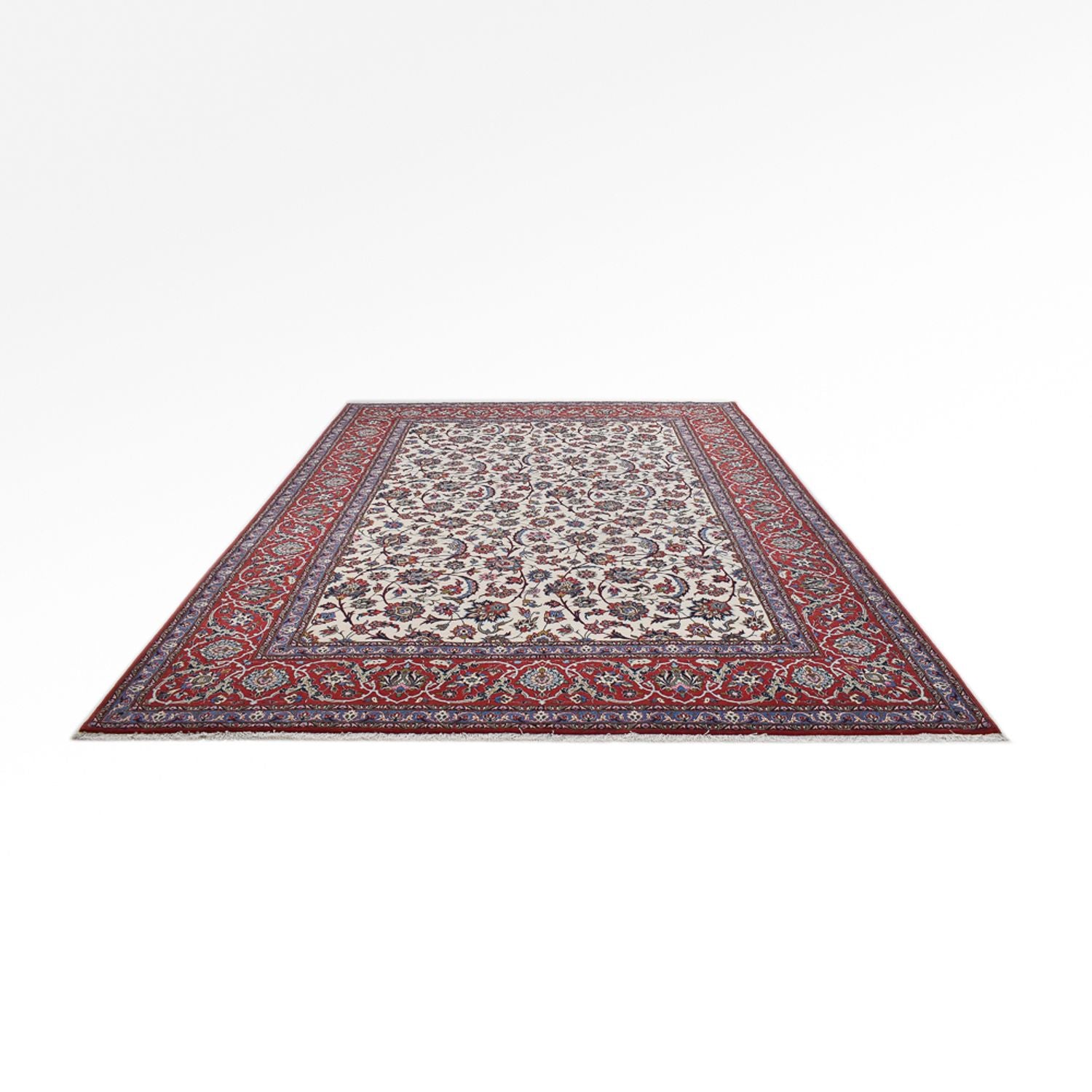 Tapis persan - Isfahan - Premium - 398 x 298 cm - rouille