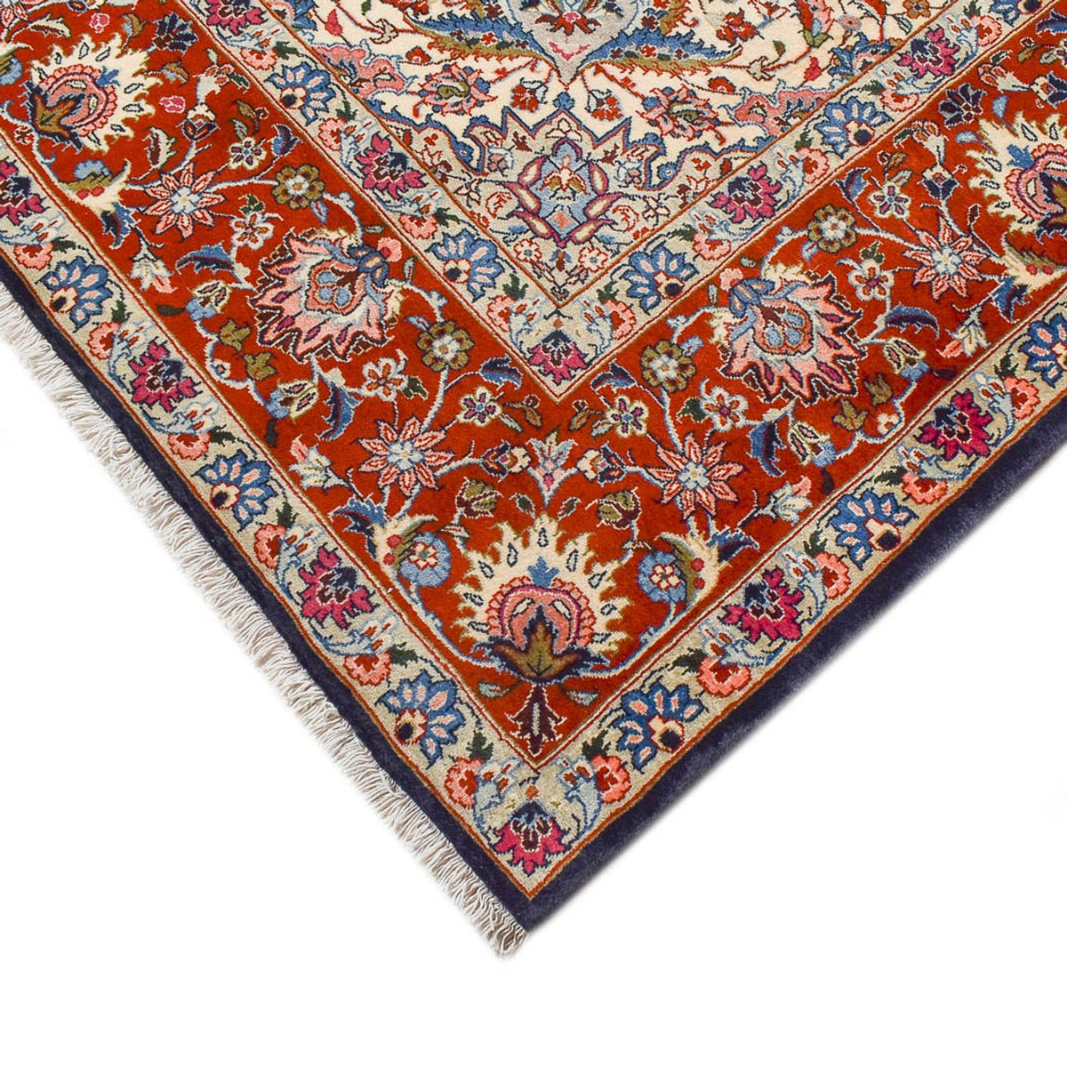 Tapis persan - Classique - 355 x 257 cm - marron foncé