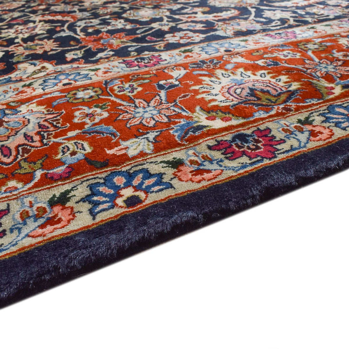 Tapis persan - Classique - 355 x 257 cm - marron foncé