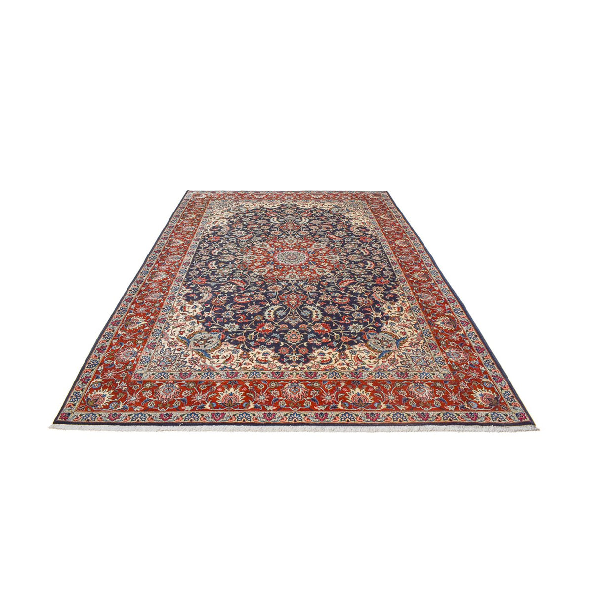 Tapis persan - Classique - 355 x 257 cm - marron foncé
