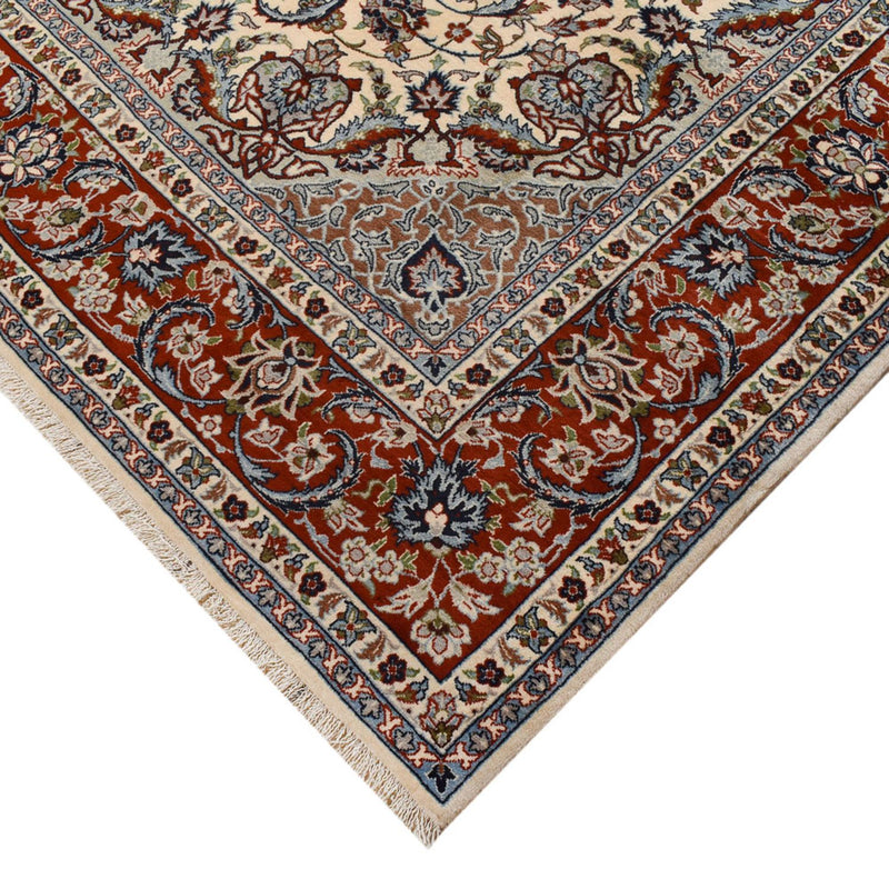 Tapis persan - Isfahan - Premium - 304 x 206 cm - sable