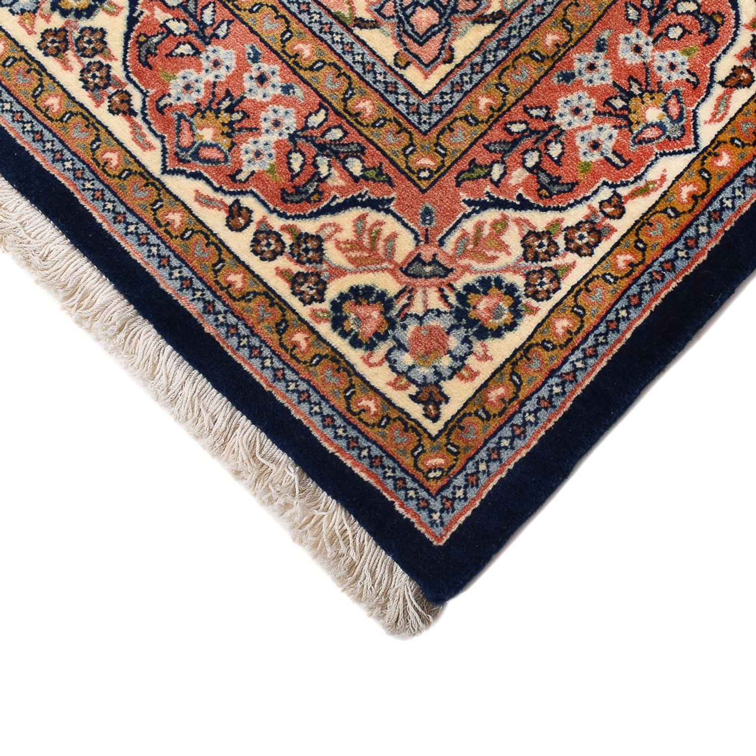 Tapis persan - Keshan - 206 x 140 cm - multicolore