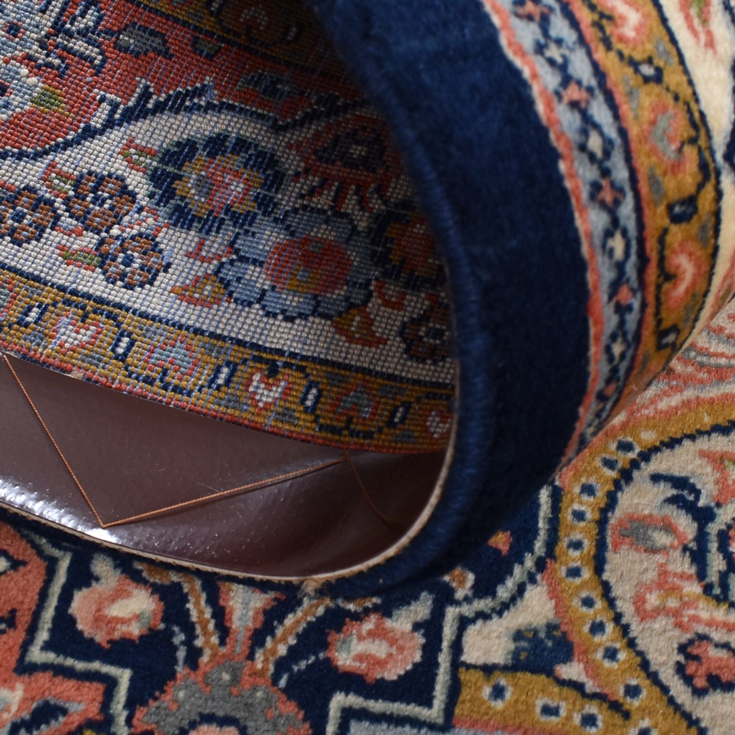Tapis persan - Keshan - 206 x 140 cm - multicolore