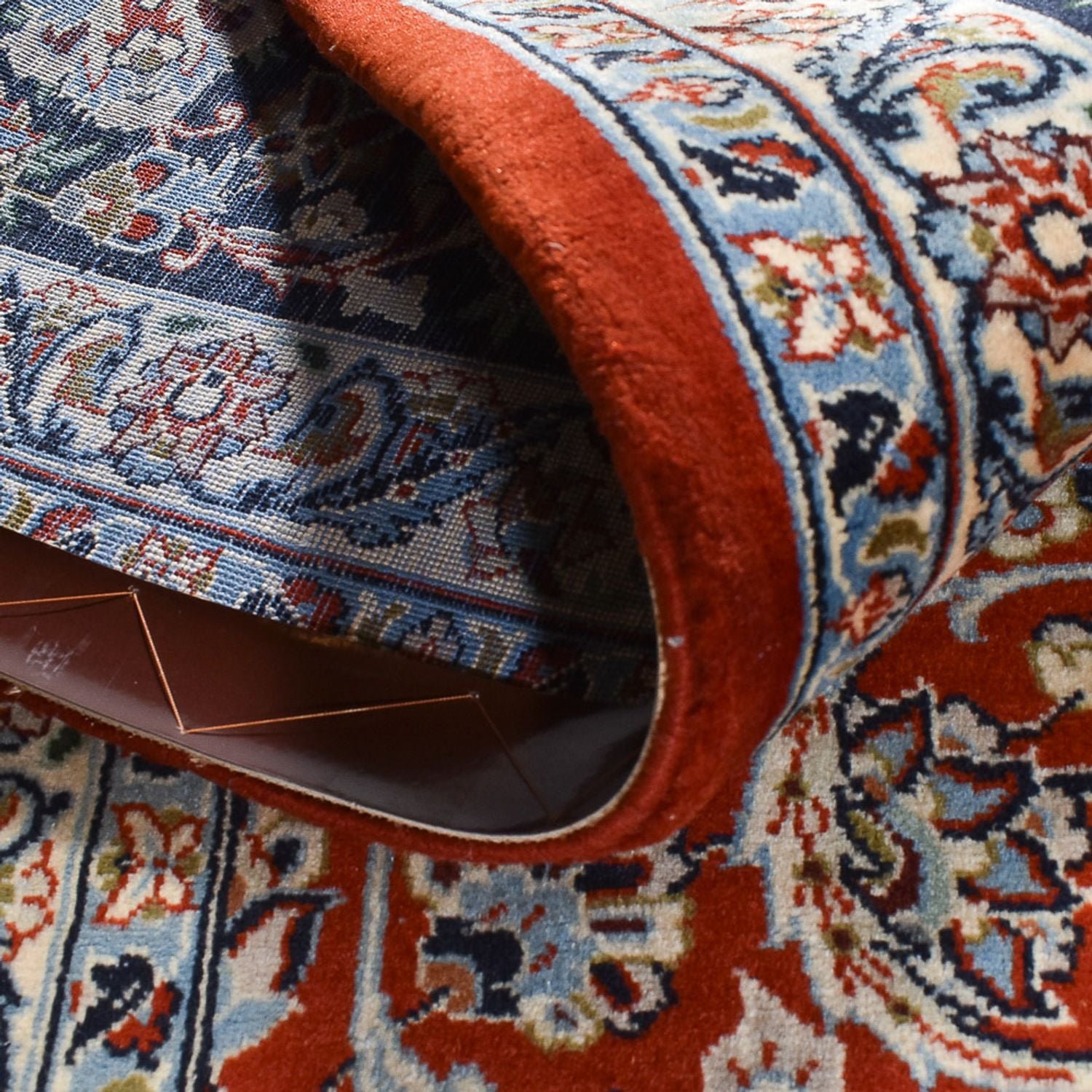Tapis persan - Keshan - 348 x 253 cm - rouge