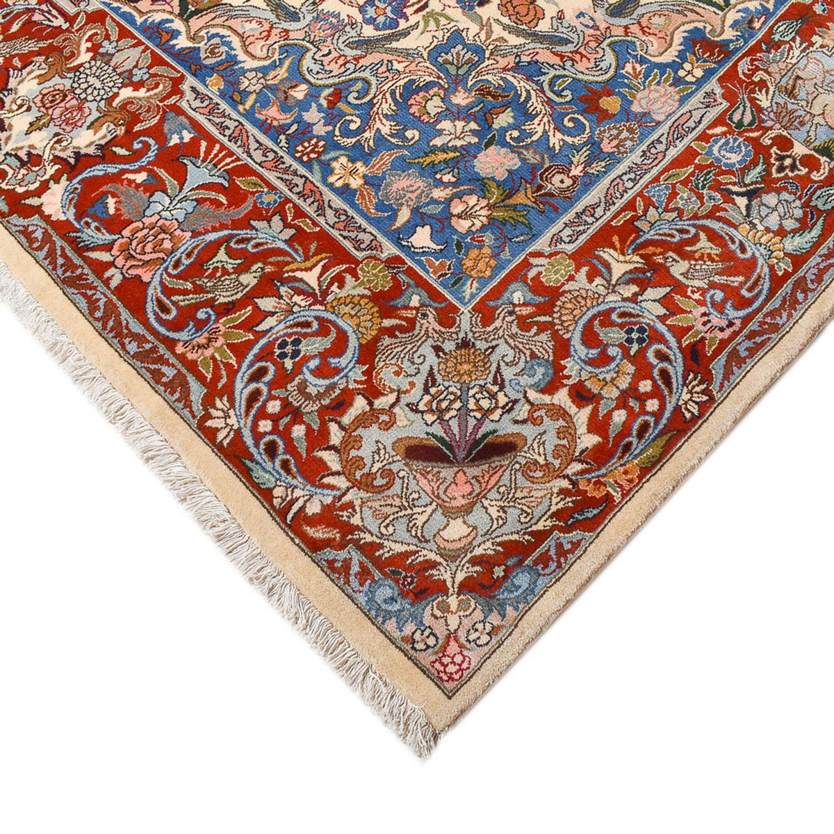 Tapis persan - Keshan - 373 x 259 cm - sable