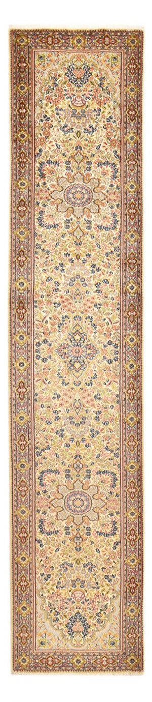Tapis de couloir Tapis persan - Royal - 385 x 79 cm - beige clair