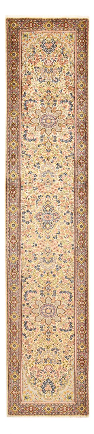 Tapis de couloir Tapis persan - Royal - 385 x 79 cm - beige clair
