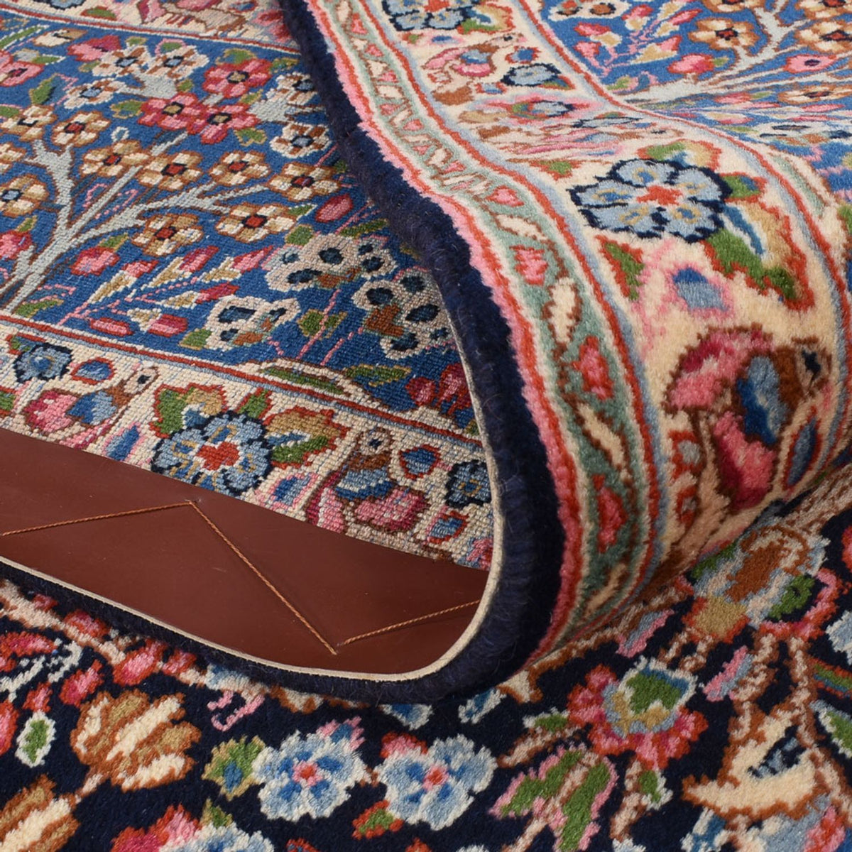 Tapis persan - Royal - 298 x 202 cm - rouge foncé