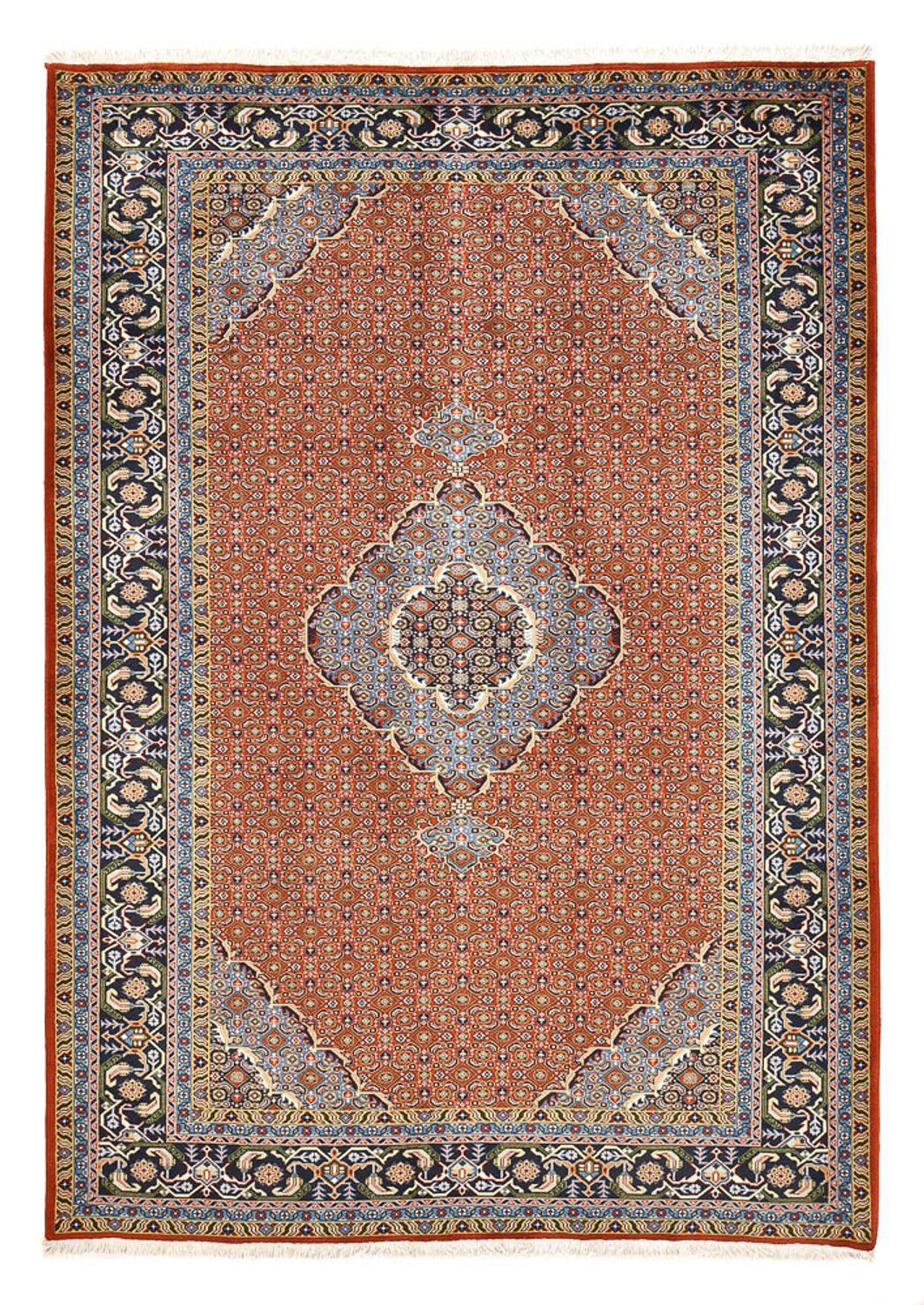 Tapis persan - Nomadic - 280 x 200 cm - rouille