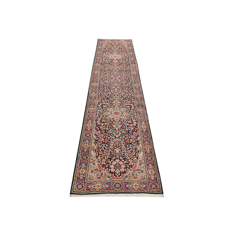 Tapis de couloir Tapis persan - Royal - 402 x 79 cm - marron