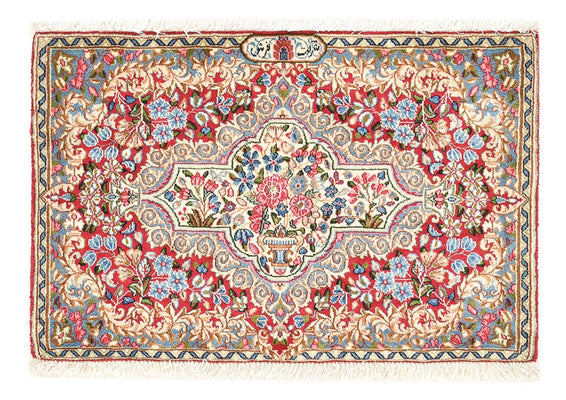 Tapis persan - Royal - 85 x 56 cm - multicolore