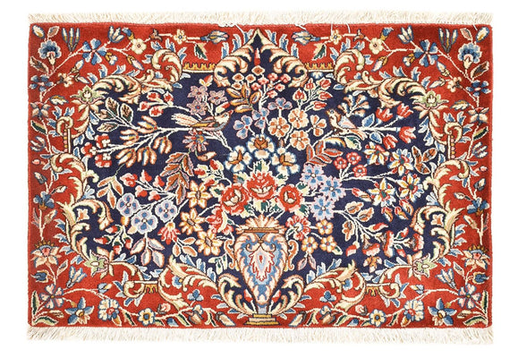 Tapis persan - Royal - 90 x 60 cm - multicolore