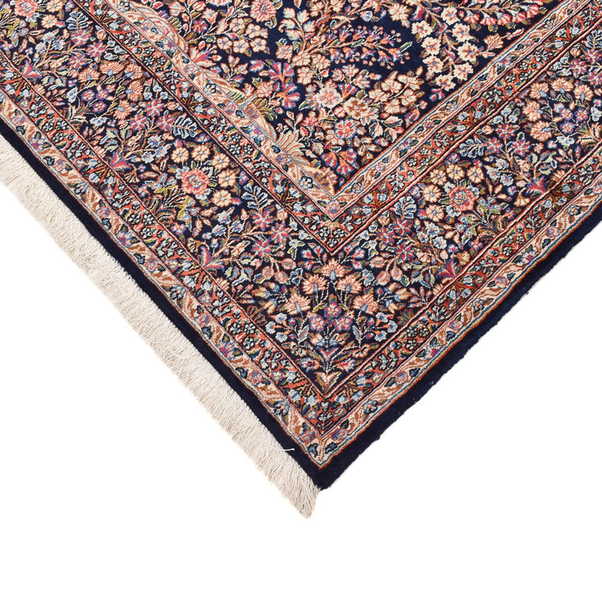 Tapis persan - Classique - 302 x 206 cm - bleu foncé