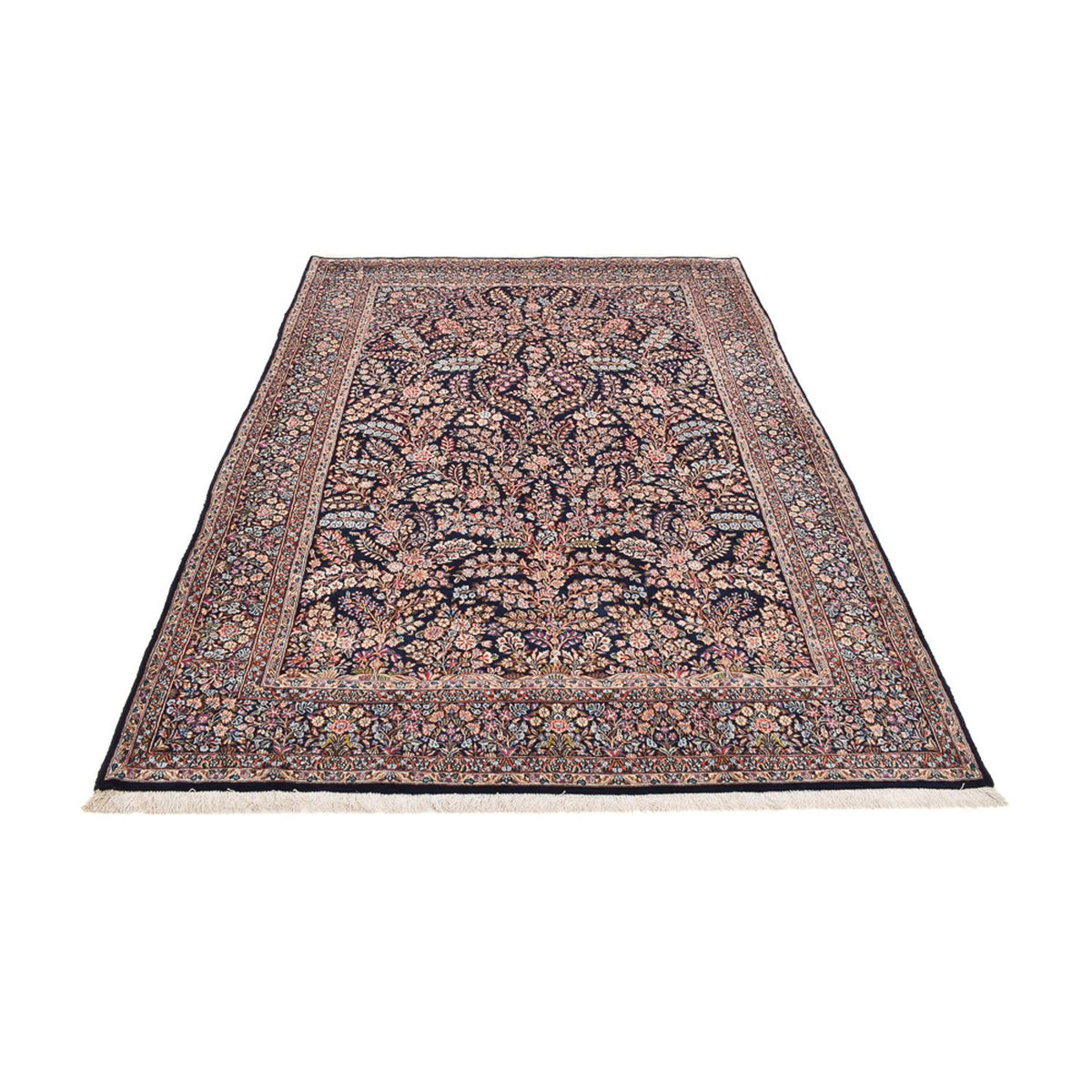 Tapis persan - Classique - 302 x 206 cm - bleu foncé