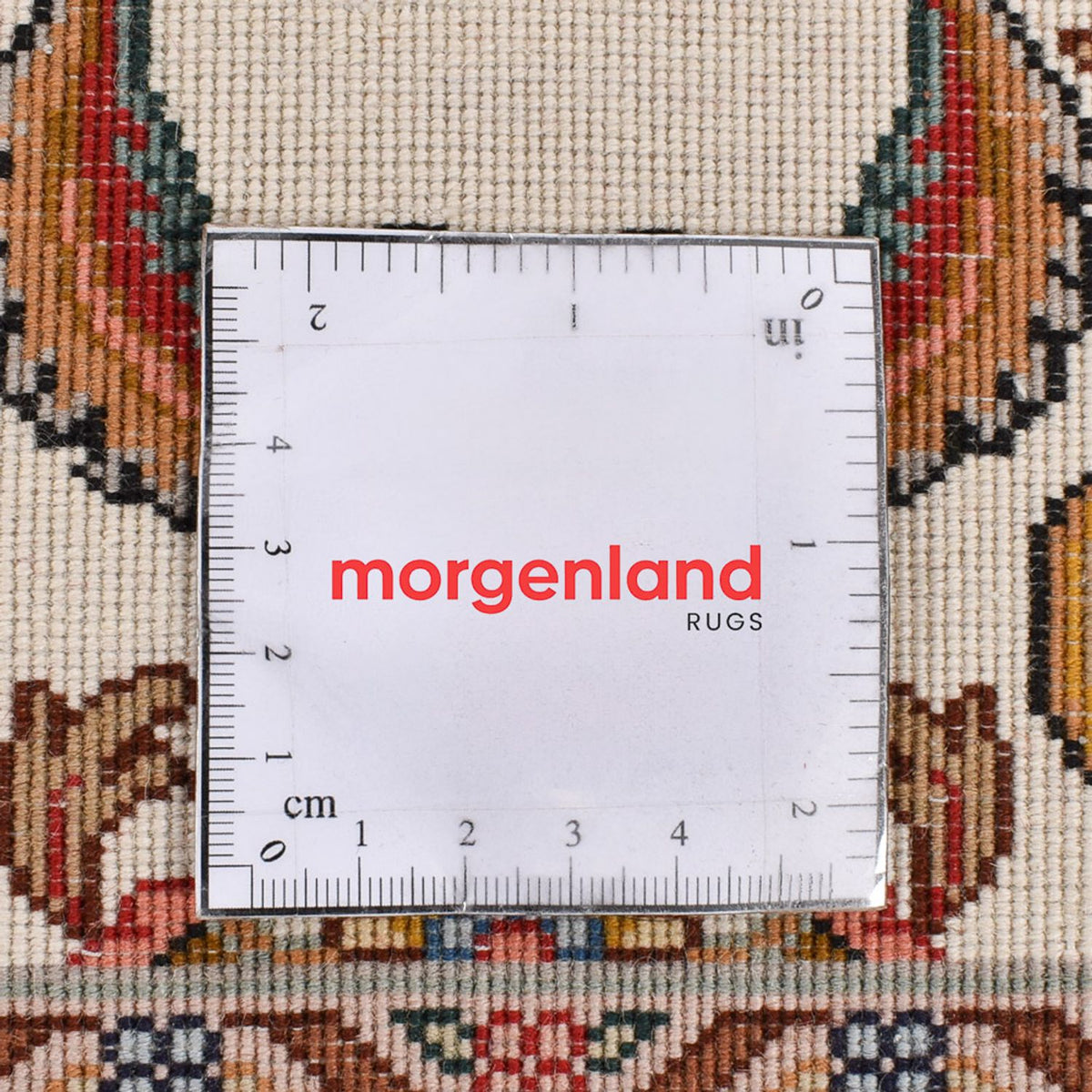 Tapis de couloir Tapis persan - Tabriz - Premium - 314 x 79 cm - beige