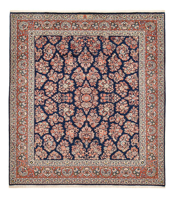 Tapis persan - Classique - 247 x 215 cm - bleu foncé