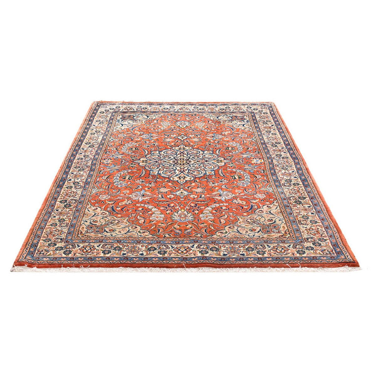Tapis persan - Classique - 209 x 144 cm - rouge