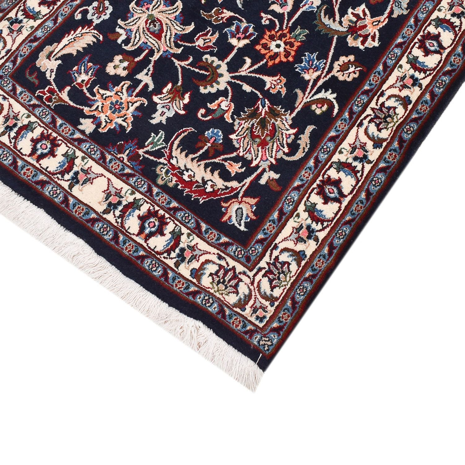 Tapis de couloir Tapis persan - Classique - 315 x 78 cm - bleu foncé