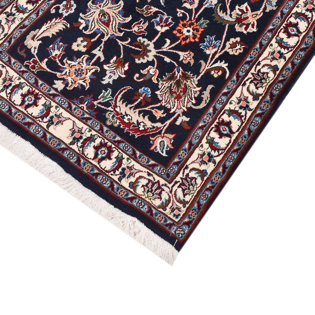 Tapis de couloir Tapis persan - Classique - 315 x 78 cm - bleu foncé