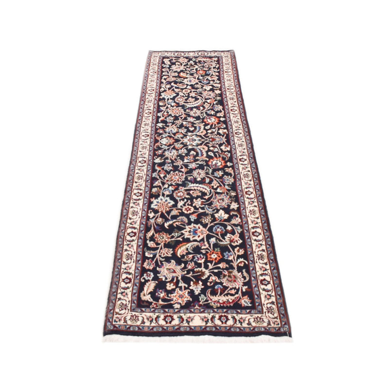 Tapis de couloir Tapis persan - Classique - 315 x 78 cm - bleu foncé
