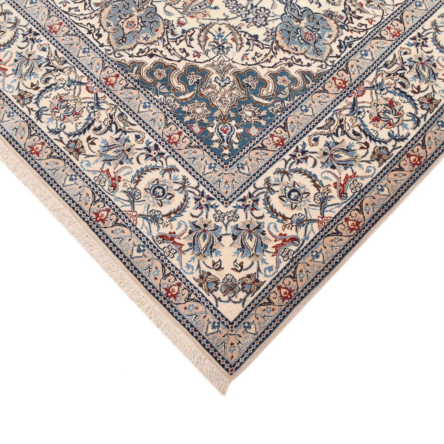 Tapis persan - Nain - Premium - 308 x 211 cm - sable