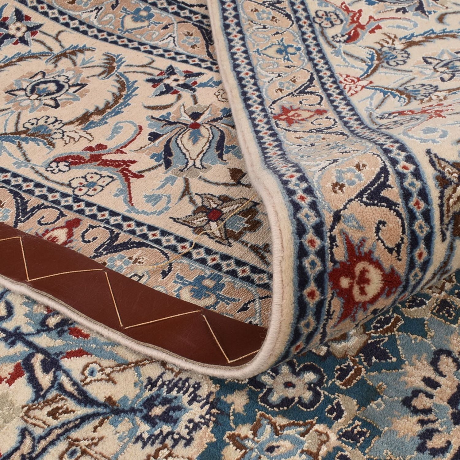 Tapis persan - Nain - Premium - 308 x 211 cm - sable