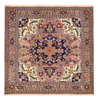 Tapis persan - Nomadic carré  - 200 x 194 cm - rouge clair