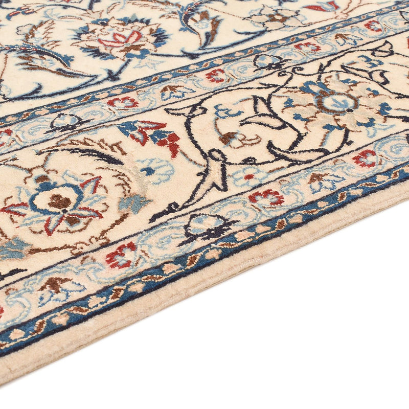 Tapis persan - Nain - Premium - 206 x 130 cm - beige